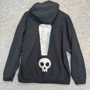 Knotts Scary Farm Hoodie Sweatshirt Mens 2XL Skulls Bones Horror Halloween Black